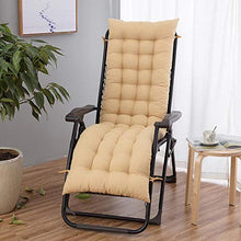 Cuscino per sedia a dondolo Cuscino per lettino Cuscino con schienale alto Spessore grande reclinabile Morbida schiuma Sedia da giardino Cuscino per sedile Cuscino Rilassatore Sedia rimovibile Cuscino