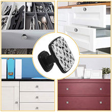 yin e yang Pomelli per Porta Set di 4 Pomelli per Mobili Manopole per Cassetti Cucina Armadio Vetro