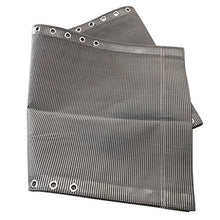 FLAMEER 4 Pezzi Lacci Corde Elastiche + 1 Pezzo Tessuto Resistente per Sedia Reclinabile di Giardino Accessori di Ricambio - C