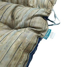 Homecall, cuscino da giardino, colore blu / marrone