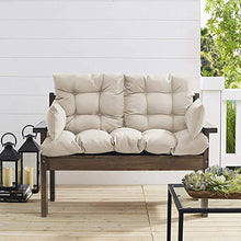 YB&GQ Patio Chair Furniture per Divano Portico,All'Aperto Interna Cuscino Spalliera per Divano in Pallet,Vimini 2 Posti Cuscini da Sedia & 2 Cuscino Schienale & 2 Cuscini Lolumini
