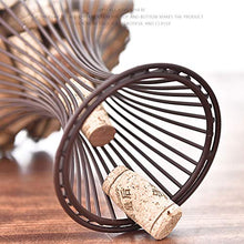 Granandlin - Porta bottiglie di vino in sughero, in stile retrò, per conservare bottiglie di vino, decorazione per casa e cucina