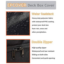 Uing Coperchio Box Deck Oxford Impermeabile Protezione UV Box Deck Box Case Patio Coperchio Box Deck Coperchio Box Pad Esterno per Protezione Deck Box Well Made