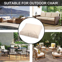 Yagosodee Fodera per Letto Pieghevole Fodera per Mobili Impermeabile Antipolvere per Uso Esterno in Giardino (Beige)
