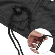 FEIDAjdzf - Telo protettivo per mobili da giardino in poliestere 210D, impermeabile, copertura per mobili da giardino, quadrati, tavoli e sedie, colore: nero