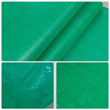 Telo Resistente 180G / M² Addensato, Tela Cerata Impermeabile su Entrambi I Lati con Occhielli per Tenda da Campeggio All'aperto Copertura per Auto Verde(Size:6×8M)