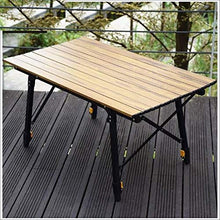 JINPENGRAN Tavolo da Picnic Portatile, Tavolo Pieghevole all'aperto,90cm