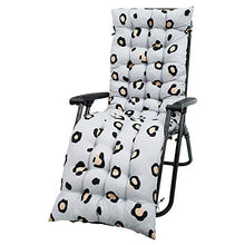 Cuscini Per Sdraio Giardino, Cuscino Per Sdraio Lettino Universale Cuscino Imbottito Cuscini Per Sedia, Morbido, Antiscivolo, Per Panca, Terrazza, Dondolo, Lavabile, 53*170cm (Leopardato)