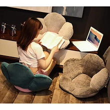 XHNXHN Cesto Appeso Cuscino da Seduta Cuscini per sedie, Cuscino da Pavimento con Fiori per Bambini Cuscino per Sedile Arredamento Camera da Letto Cuscini per sedili Tatami-Verde Scuro 75x40cm (30x
