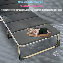 TWW Letto Pieghevole Letto Singolo Siesta Casa Semplice Pausa Pranzo Letto Escort Portatile Multifunzionale Letto da Campo Reclinabile per Ufficio