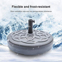 GHJA Base per ombrellone, Base per ombrellone riempita d'Acqua per impieghi gravosi Supporto per ombrellone da Esterno per Esterno Peso per Diametro 1.8/2.1/2.5M / 2.7M / 3.0M