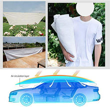 Tenda da Sole A Vela, Parasole Rettangolare in Tessuto Parasole, Tende da Esterno Traspiranti per Pergola Cortile da Giardino Patio, Sabbia, Facile da Installare,2 * 5M