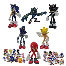 Sonic piccola figura Topping per cupcake Il topping per torta Hedgehog Sonic è adatto per le feste di compleanno dei bambini