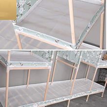 wardrobe Armadio Semplice in Tessuto, Doppio Armadio in Legno Massello per Uso Domestico, Utilizzato per Dormitorio, Stanza in Affitto, ECC.