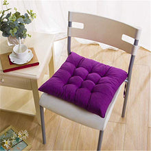 Pillowcase Cuscino per Sedia da Giardino Cuscino per Sedia Cuscino per Sedia da Pranzo Adatto per Interni ed Esterni Cuscino Rimovibile 40x40 cm (Rosa Rossa) Set 4 Pezzi
