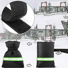 Raburt Garden - Accessorio protettivo in tessuto Oxford per l'inverno con strisce riflettenti per esterni