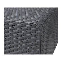 Keter Salta Footstool - Poggiapiedi con Cuscino - 72,5X59,5X33,8