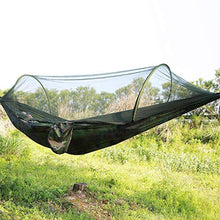Duokon Amache da Giardino Lettino da Campeggio Portatile Amaca da Viaggio con Zanzariera(Mimetico)