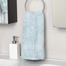 Anello Porta Asciugamani e Salviette da Bagno, Appendi Strofinacci da Parete Rotondo Ø 15 cm, con Finitura Cromata Lucida