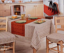Dalila Casa Coprisedia Melange (Ruggine, 4 pz Morbidone)
