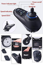 FTFTO Accessori per la casa Sedia a rotelle elettrica Intelligente per Anziani disabili Supporti Pieghevoli Leggeri Sedie a rotelle motorizzate da 100 kg Comode per Viaggi Domestici e Uso Esterno