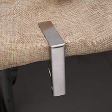 Changor - Clip per tovaglia, resistente e pratico, con clip in acciaio INOX
