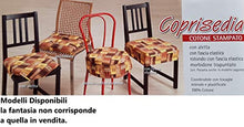 Dalila Casa Coprisedia Melange (Ruggine, 4 pz Morbidone)