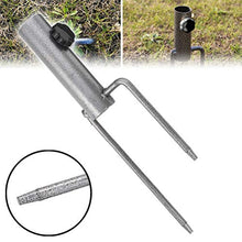 HUSHUI Mandrino da Giardino per Esterni Supporto per Manico per ombrellone