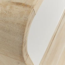 Kave Home - Comodino Georg in legno massello di mango