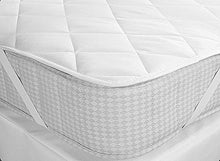 SpazioTessile Topper Copri Materasso Salvamaterasso Trapuntato Igenico con Elastici 3 Misure RM(Matrimoniale 180x200)