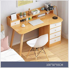 JINPENGRAN Scrivania per Computer con scrivania per Ufficio,100 * 50cm