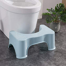 cdhgsh Bagno Squatty Vasino WC Sgabello Bambini Donna Incinta Sedile WC Poggiapiedi Squatty Vasino Azzurro