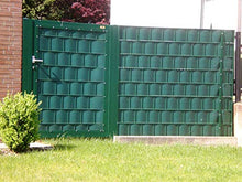Thermoplast - Set di 6 strisce di protezione per privacy, 9,5 cm x 52 m, verde