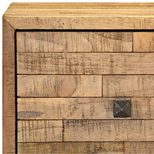 vidaXL 3x Credenza in Legno di Teak Recuperato Buffet Mobiletto Madia Armadio
