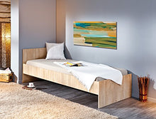 Inter Link Letto Singolo Melamina, Decoro Rovere