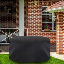 Fodera per mobili da Giardino Rotonda 150x110cm, Copertura per Tavolo Circolare per Patio, Copertura per Tavolo da Pranzo per Patio Esterno 420D Resistente Tessuto Oxford impermeab