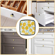 Lemon seamless pattern vector illustration Pomelli per Porta Set di 4 Pomelli per Mobili Manopole per Cassetti Cucina Armadio Vetro