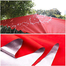 AYJS Ombrellone da Mercato, Ombrellone Rettangolari, Parasol, Altezza Regolabile, utilizzati in Giardini, Terrazze, Cortili, ECC, 2×3M, Blu, Rosso, Verde
