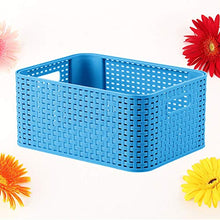 BESTonZON - Cesto portaoggetti Multifunzione per la casa e la casa, Colore: Verde, Blue, Medium