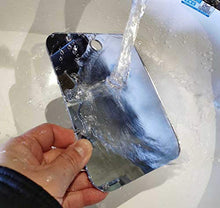 Volking Specchio da Barba per Specchio da Doccia, Specchio da Appendere infrangibile in Acrilico antiappannante con Ventosa, Specchio da Barba Portatile per Viaggi in Bagno