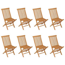 SKM Set da Pranzo 9 pz in Legno Massello di Teak (110.25kg)