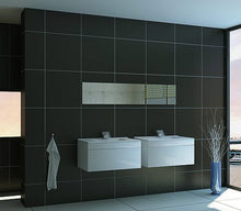 Set di mobili da Bagno Como Bianco Lucido Badm oebel di Jet di Linea
