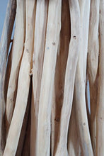 Vintage-Line Sgabello Rotondo in Legno di Teak