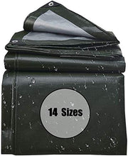 Telone resistente impermeabile in polietilene impermeabile resistente con occhielli per mobili da giardino, capanna, trampolino, legno, auto, campeggio o giardinaggio, impermeabile 2,8 x 1,8 m