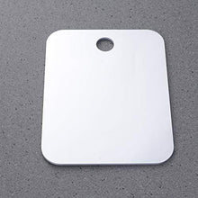 Yardwe Specchio da Bagno Specchio da Doccia Specchio da Toilette Anti-Appannamento Facile da Pulire Specchio da Appendere per Bagno