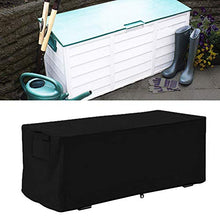 Jadeshay Copertura per mobili da Giardino, Impermeabile, Resistente ai Raggi UV, Coperta, Scatola di immagazzinaggio, Custodia Protettiva 123x62x55cm (3 Colori)