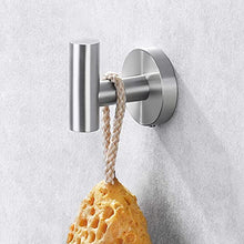 KES Ganci Bagno Ganci Appendiabiti Bagno Gancio da Paret Acciaio Inossidabile SUS304 Spazzolato, A2164DG-2