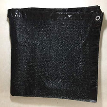 Moolo Rete ombreggiante Shading Net, Encryption Sunscreen 2Mx2M Flower Balcony Garden Green Outdoor Black (Dimensioni : 3Mx8M)