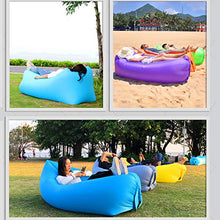 EWQ Gonfiabile Lounger, Aria Divano Hammock Impermeabile E Resistente, Gonfiabile Divano con Portatile Pacchetto per I Viaggi, Campeggio, Piscina E Spiaggia Parti,4