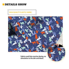 Agroupdream - Copridivano colorato in tessuto spandex resistente per divano, chaise longue e chaise longue per bambini, gatti, cane Boston Terrier a 2 posti